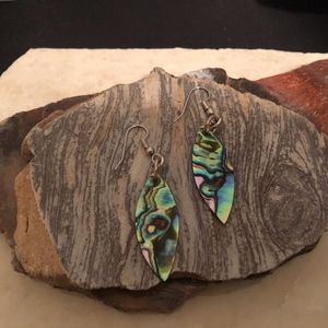 abalone shell earrings